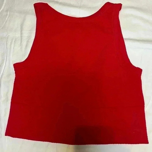 I’m selling a red Nikibiki crop top. - Picture 4 of 4